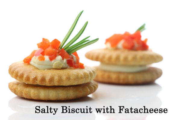 Salty Biscuits with Fetacheese