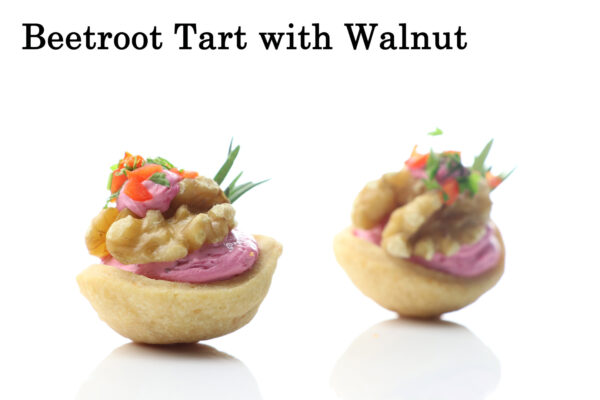 Beetroot Tart with Walnut