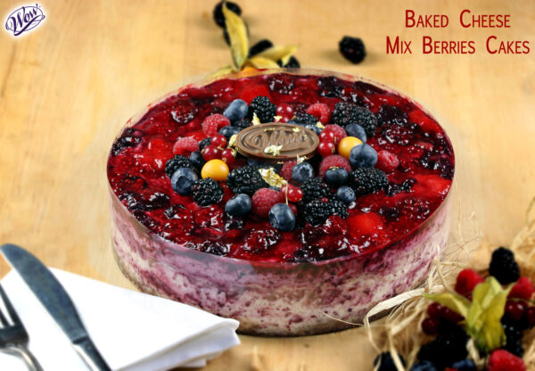 Baked Cheese Mix Berries
