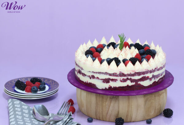 Red Velvet Cheese w/ Mix berries