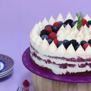 Red Velvet Cheese w/ Mix berries - Image 3