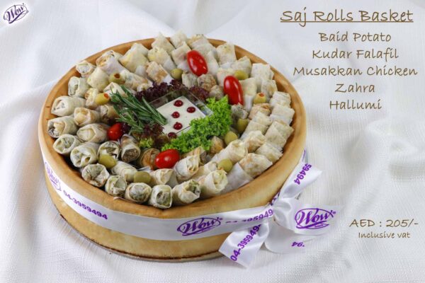 Saj Rolls Basket