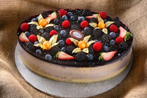 Vanilla w/ Mix Berries