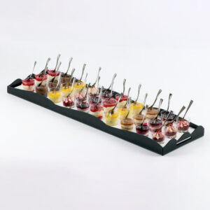ASSORTED DESSERT GLASSES TRAY
