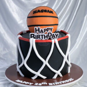 Basketball Themed Cake