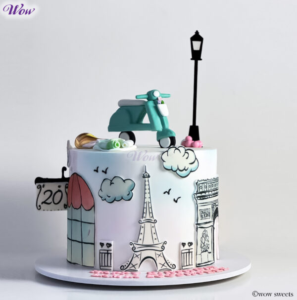 Destination Themed Cake