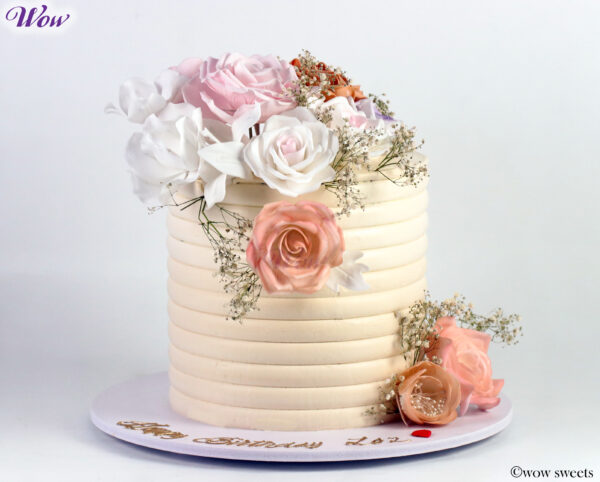 Floral Themed Cake