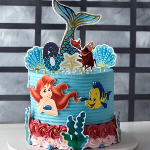 Mermaid Themed Cake