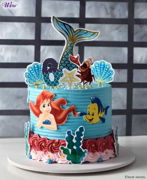 Mermaid Themed Cake
